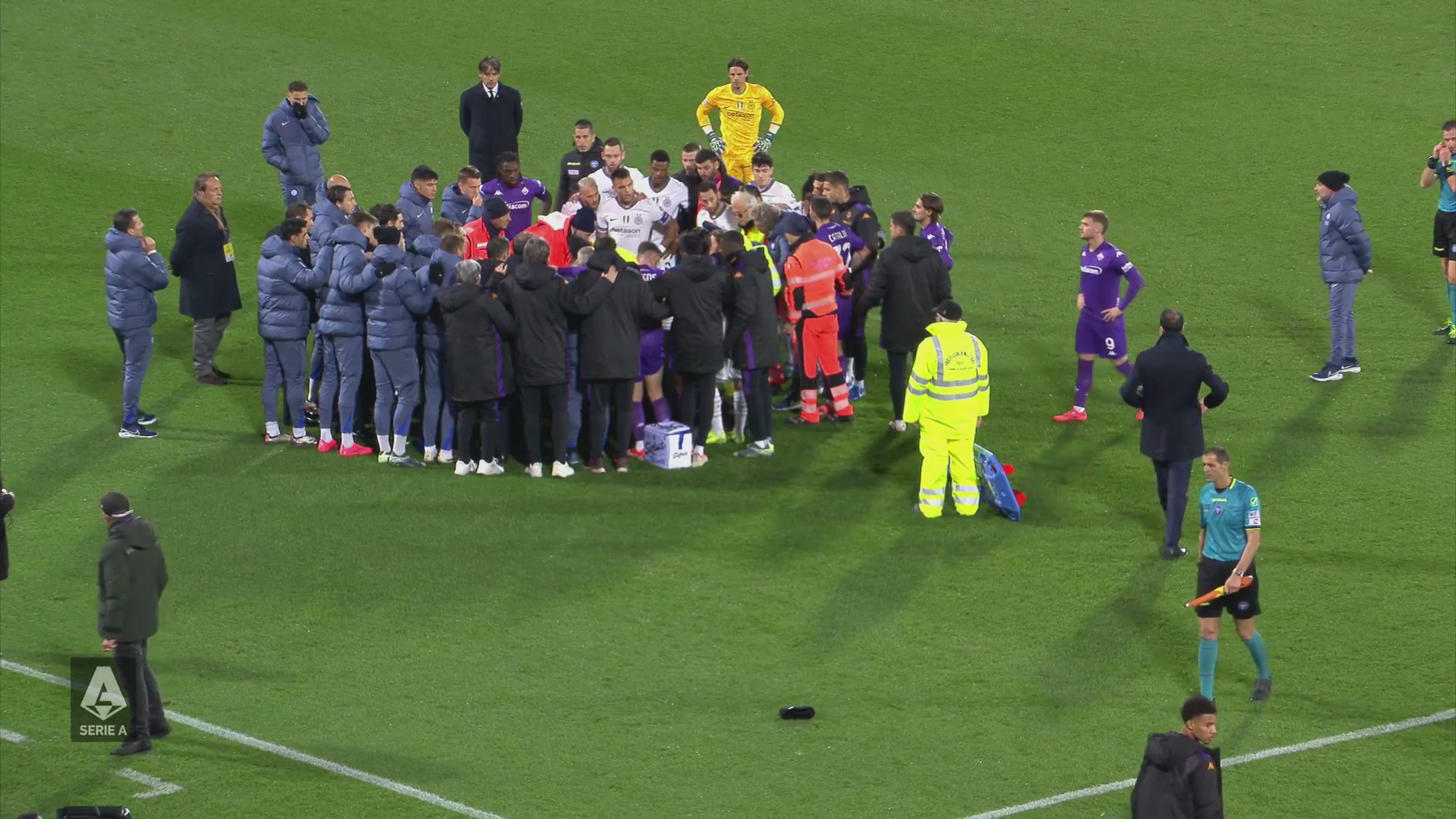 Edoardo Bove : A moment of Unity in the middle of Rivalry